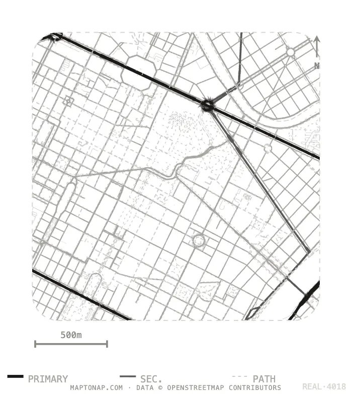 Torino Centro Street network